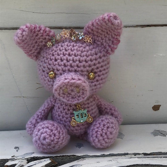 Other - Crocheted piglet 🐷